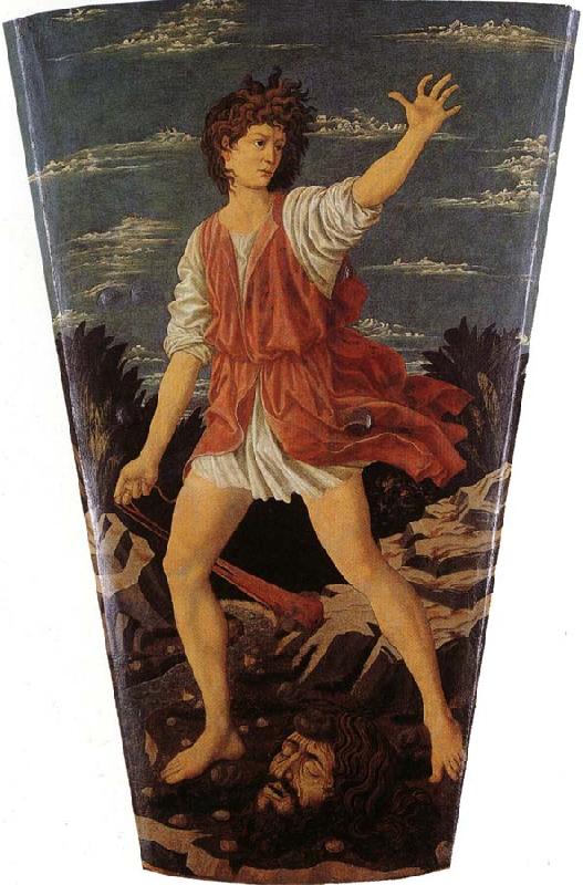 Andrea del Castagno The Youthful David oil painting image